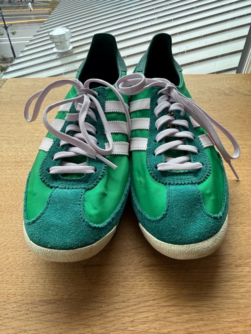 adidas SL 72 OG shoes in Collegiate Green - Picture 2 of 7